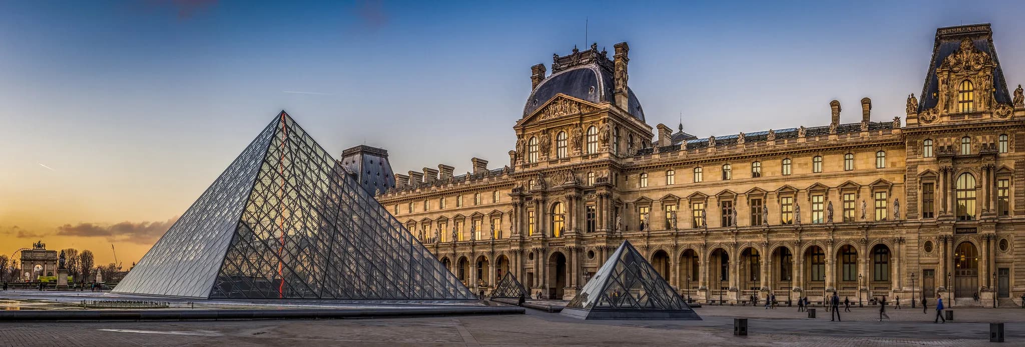 Louvre Museum background